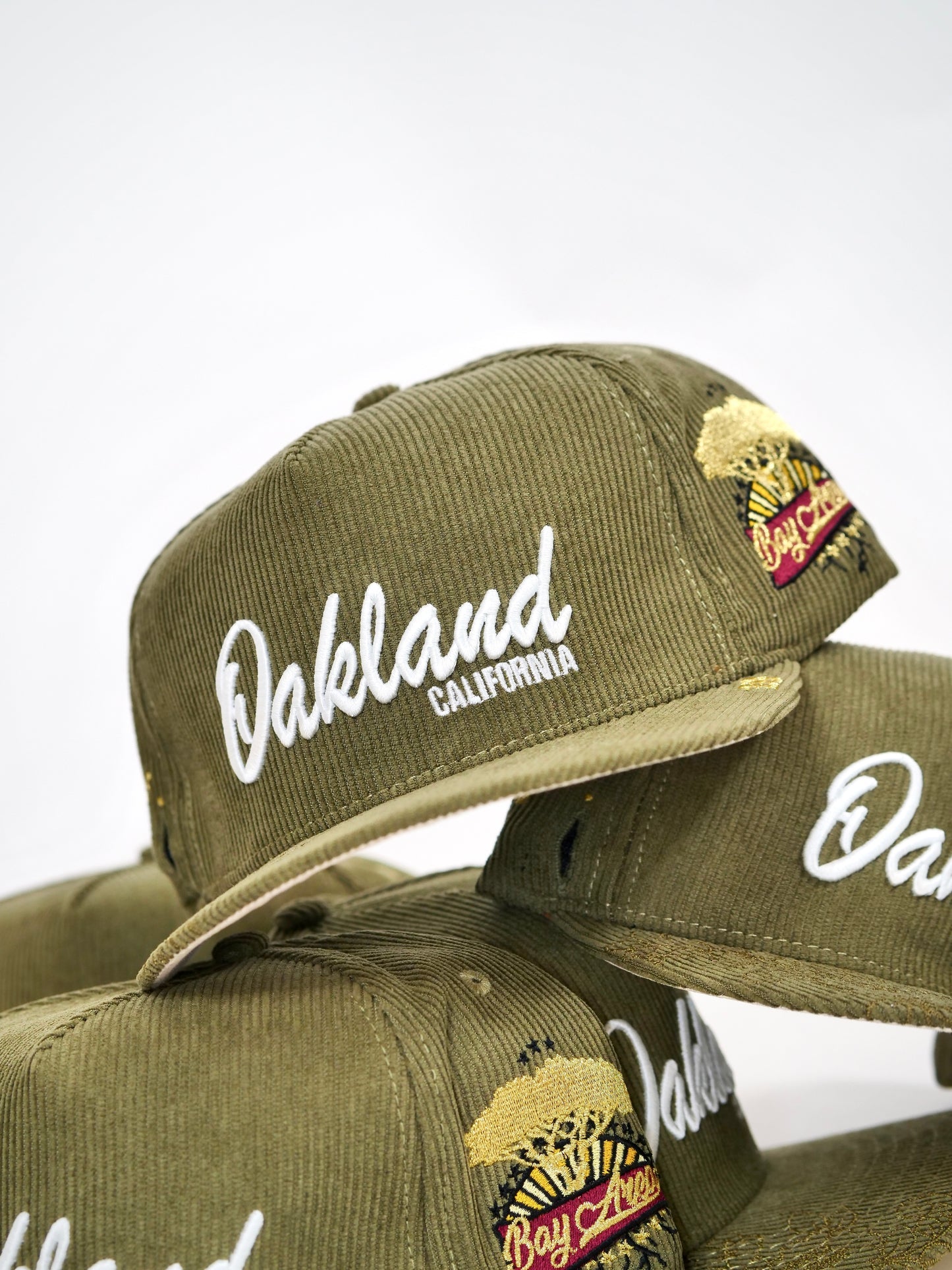 DANIEL LUU OG OAKTOWN HOMEGROWN IN THE BAY CORDUROY OLIVE/CREAM
