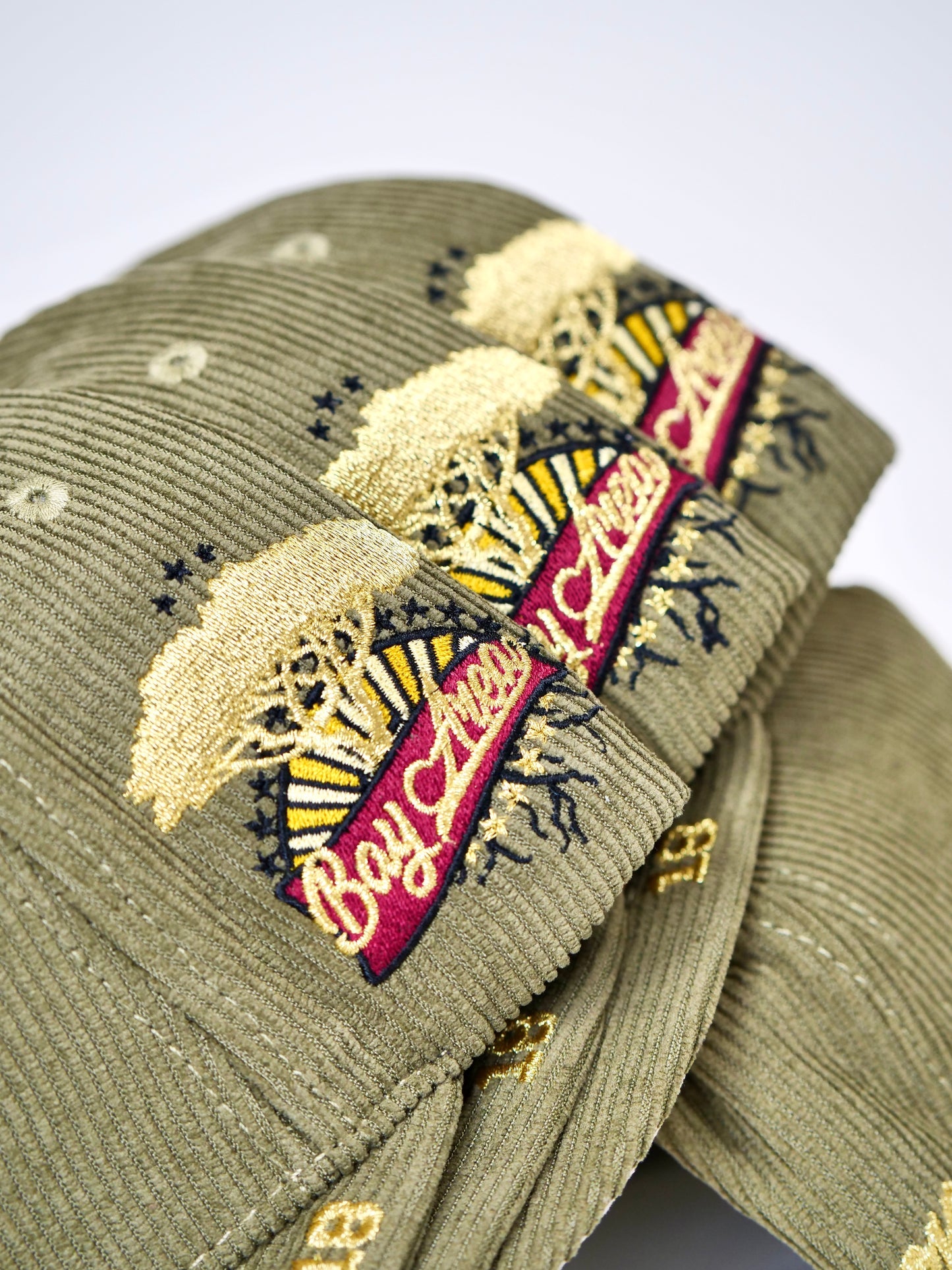 DANIEL LUU OG OAKTOWN HOMEGROWN IN THE BAY CORDUROY OLIVE/CREAM