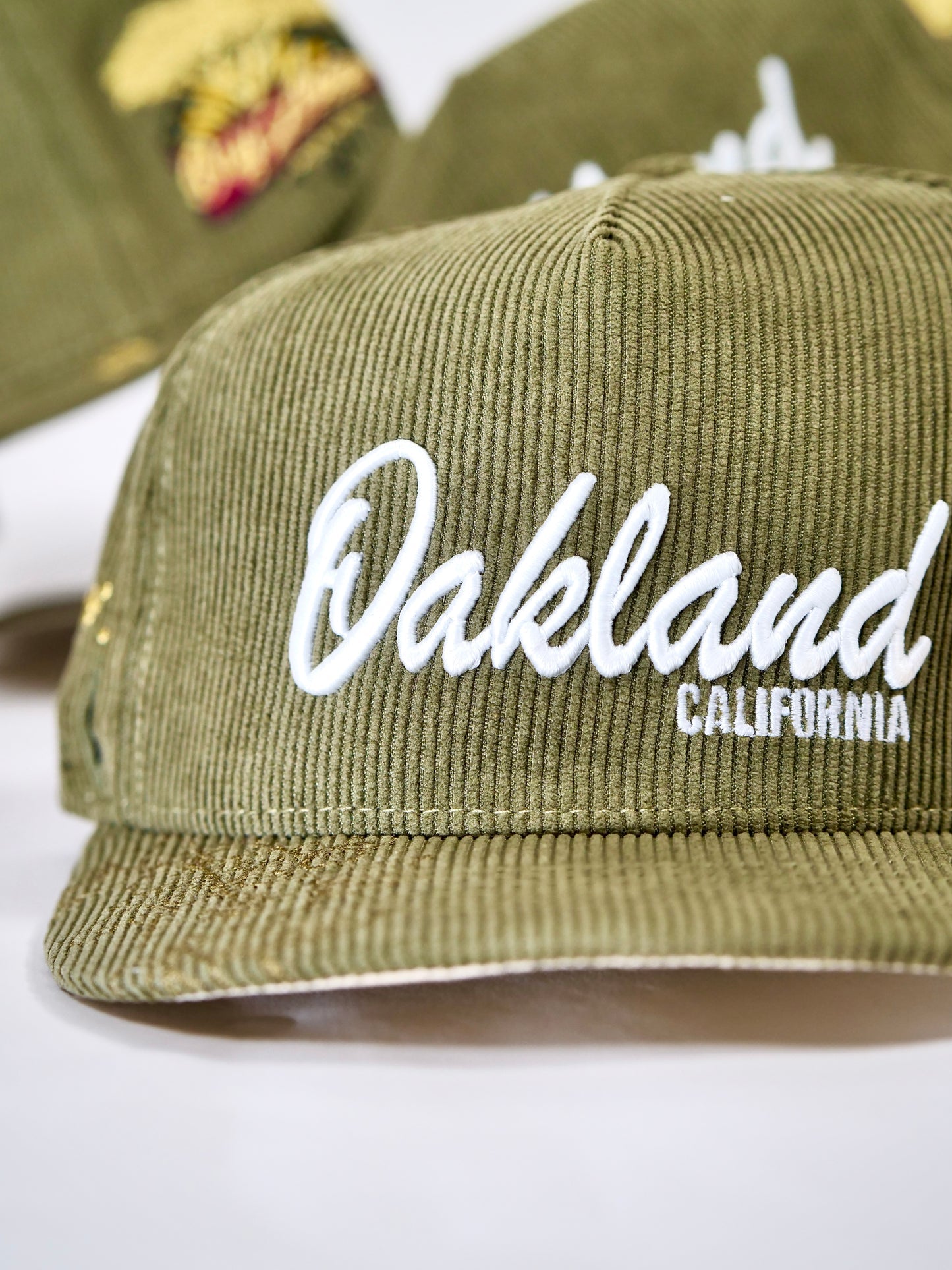 DANIEL LUU OG OAKTOWN HOMEGROWN IN THE BAY CORDUROY OLIVE/CREAM