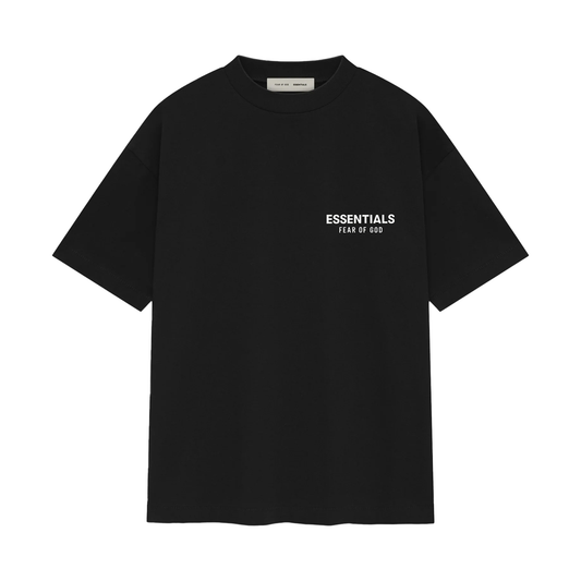 FEAR OF GOD ESSENTIALS CLASSIC FIT T-SHIRT JET BLACK
