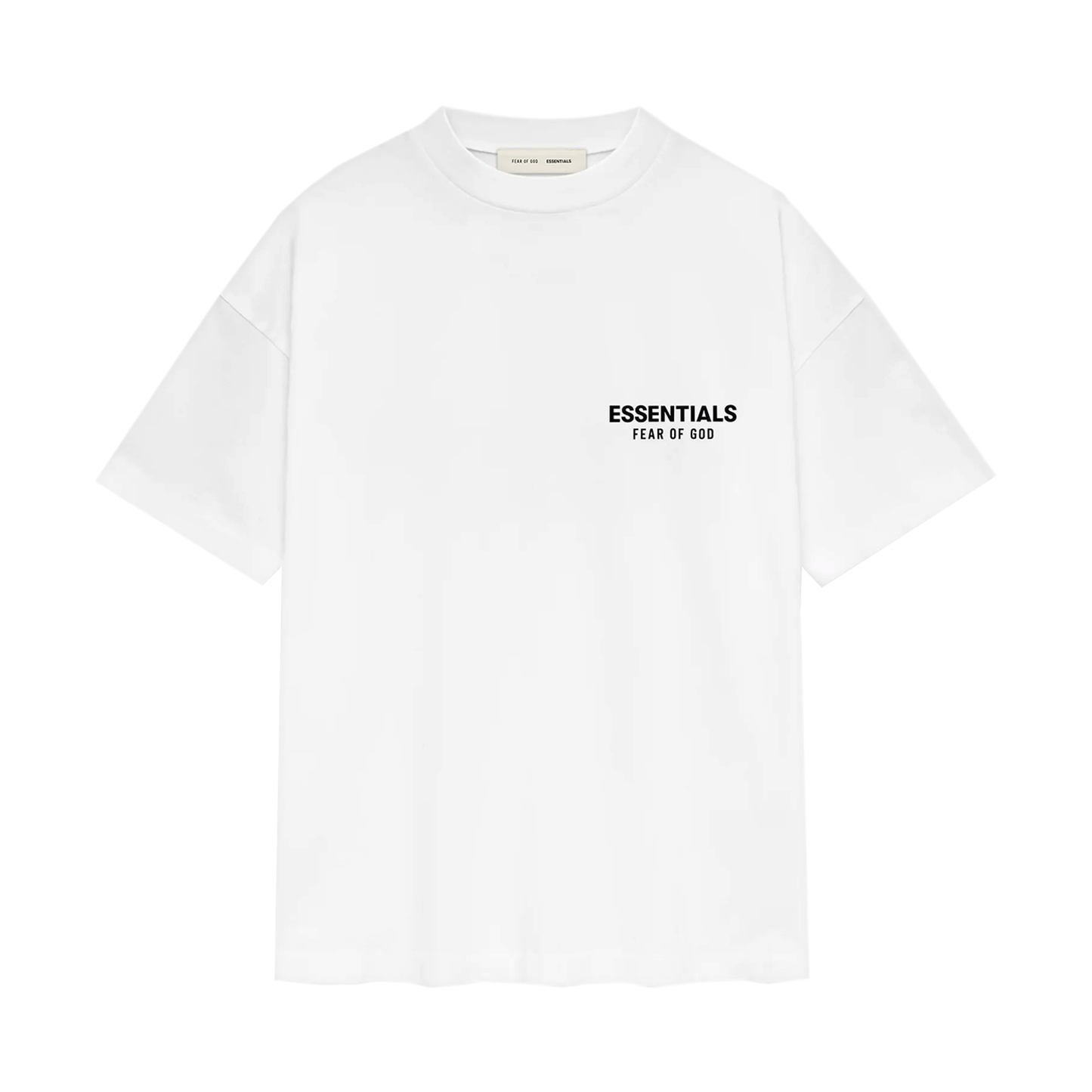 FEAR OF GOD ESSENTIALS CLASSIC FIT T-SHIRT BRIGHT WHITE