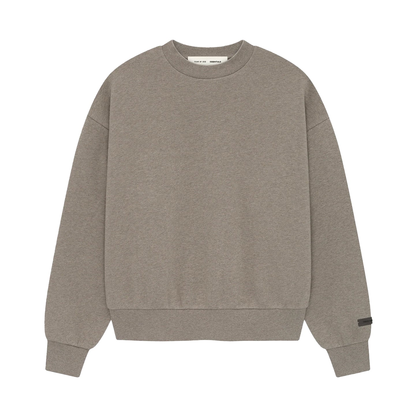 FEAR OF GOD ESSENTIALS CLASSIC CREWNECK SWEATSHIRT (HOMESTEAD HEATHER)