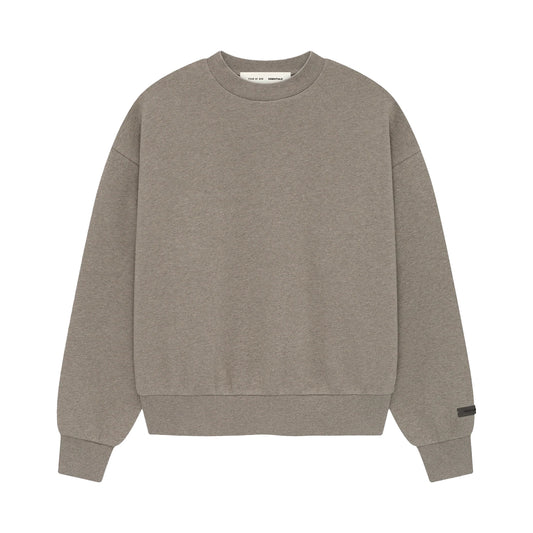 FEAR OF GOD ESSENTIALS CLASSIC CREWNECK SWEATSHIRT (HOMESTEAD HEATHER)