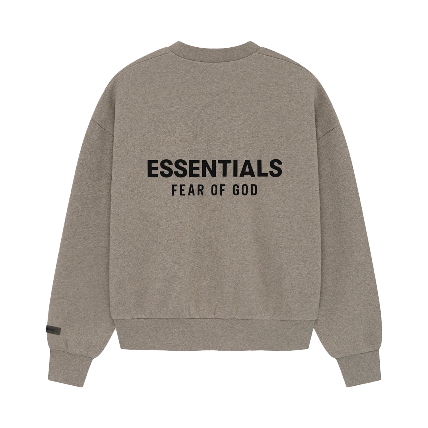 FEAR OF GOD ESSENTIALS CLASSIC CREWNECK SWEATSHIRT (HOMESTEAD HEATHER)