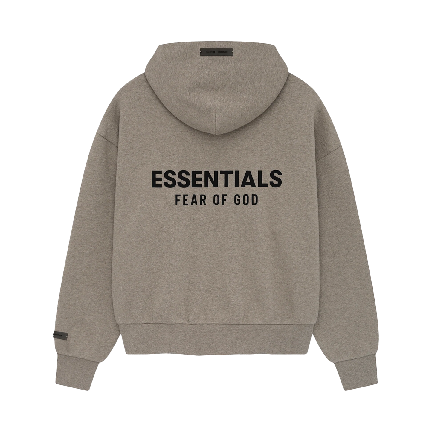 FEAR OF GOD ESSENTIALS CLASSIC FIT FLEECE HOODIE HOMESTEAD