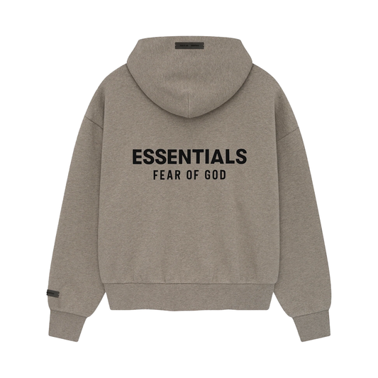 FEAR OF GOD ESSENTIALS CLASSIC FIT FLEECE HOODIE HOMESTEAD