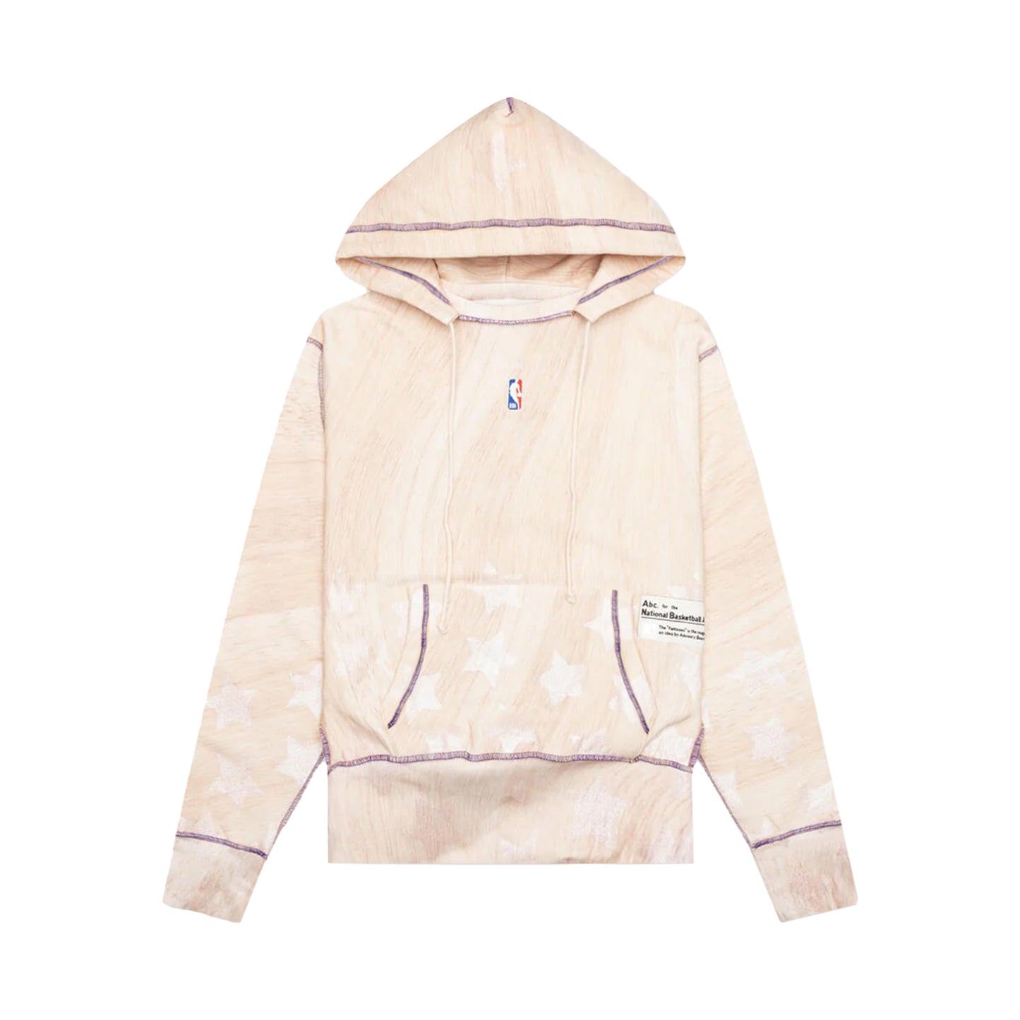 ADVISORY BOARD CRYSTALS X NBA SACRAMENTO KINGS HOODIE - WOOD PATTERN
