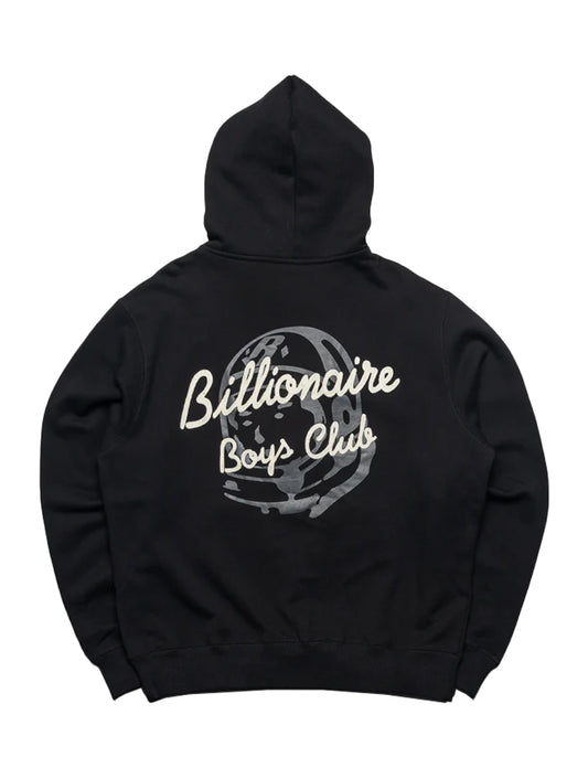 BB ZIP HELMET HOODIE BLACK