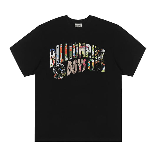 BB CURVE COLLAGE SS TEE 861-2204 BLACK