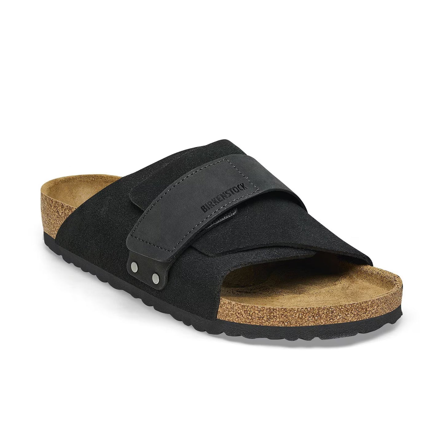BIRKENSTOCK KYOTO BLACK SUEDE LEATHER BLACK