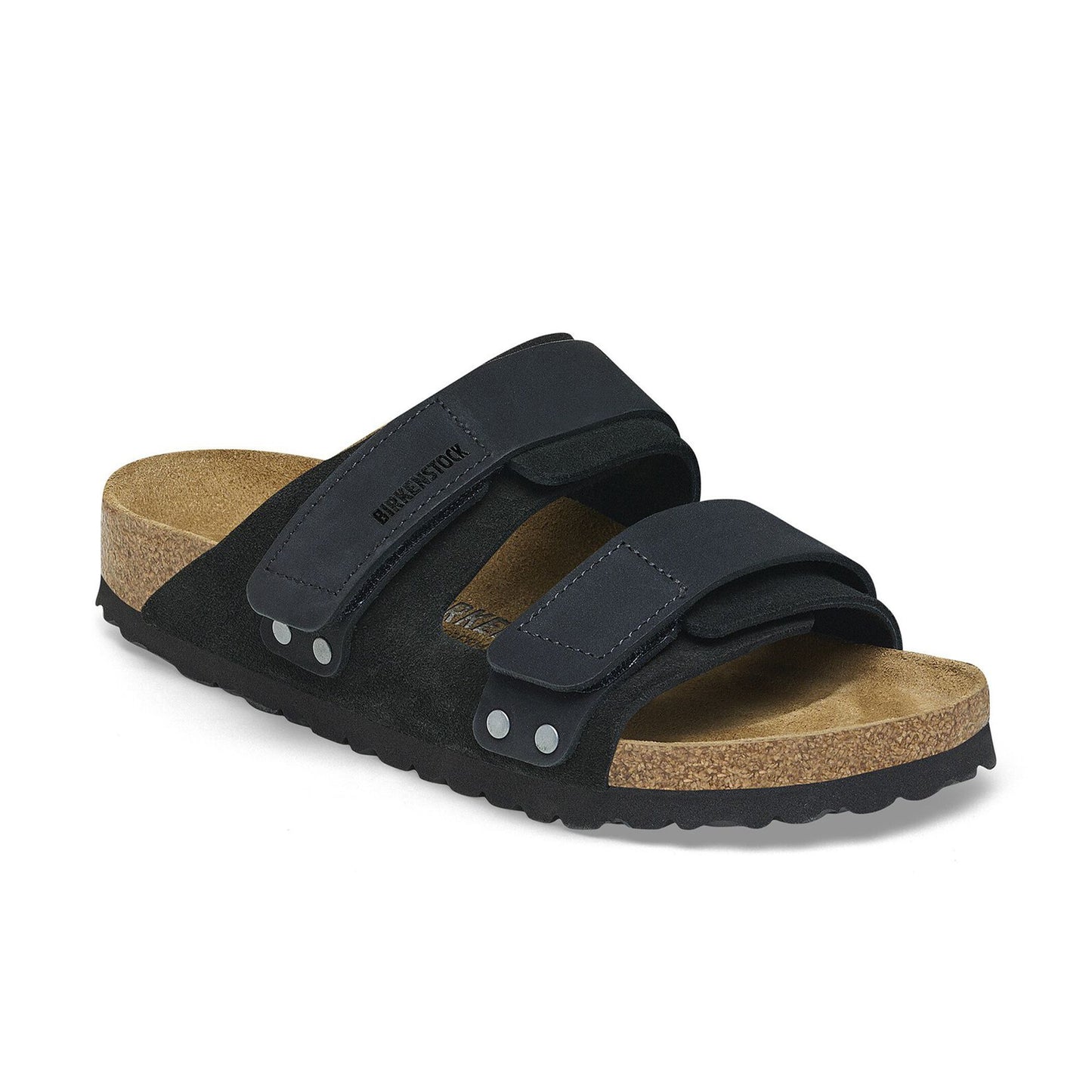 BIRKENSTOCK UJI BLACK SUEDE LEATHER BLACK