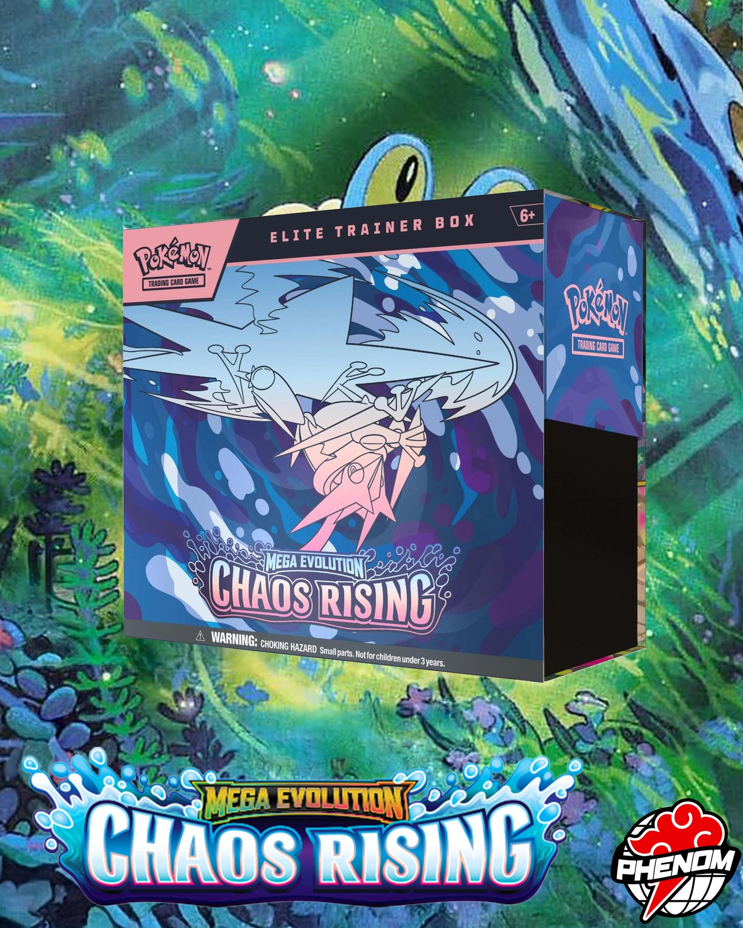 POKEMON TCG: CHAOS RISING ELITE TRAINER BOX - ME04: CHAOS RISING (CRI)