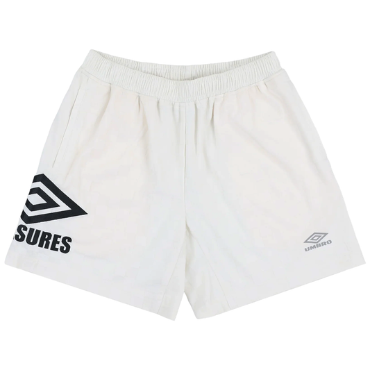 PLEASURES CLASSIC UMBRO SHORTS CREAM