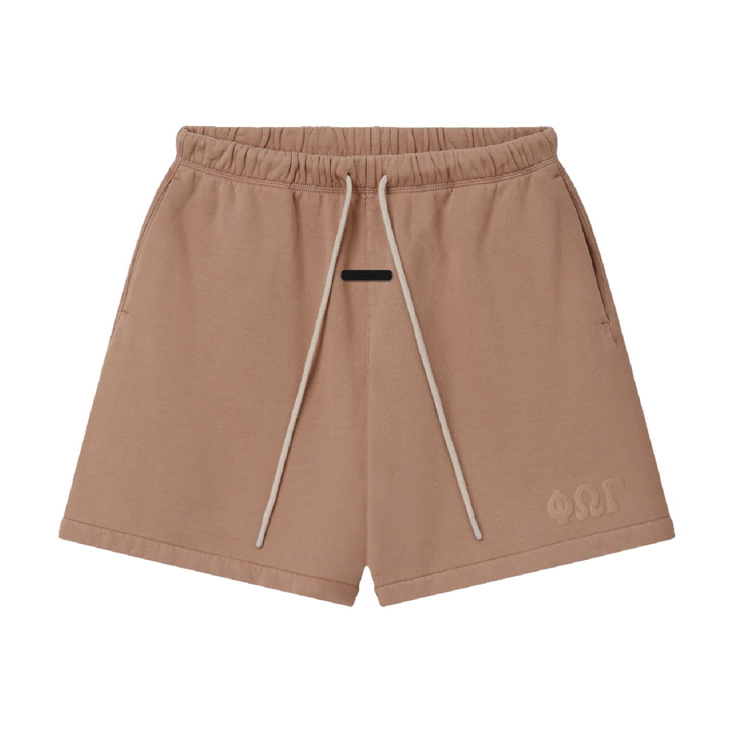 FEAR OF GOD ESSENTIAL CLASSIC SWEATSHORT WASHED GINGER