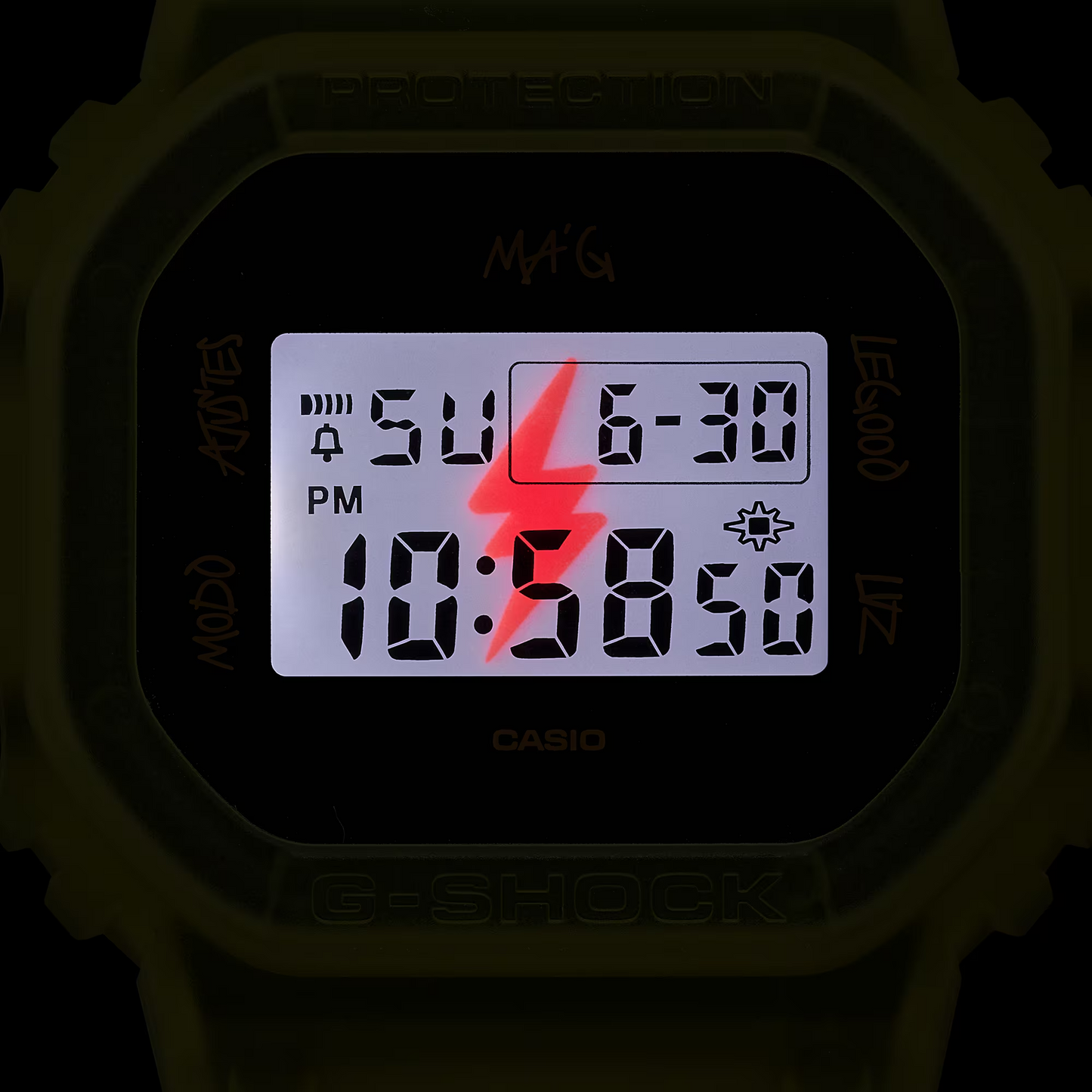 G-SHOCK x J BALVIN INTERCHANGEABLE WATCH DWE5600JB-1A9
