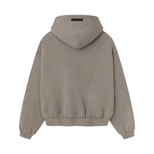 FEAR OF GOD ESSENTIALS KID'S FLEECE HOODIE HOMESTEAD HEATHER