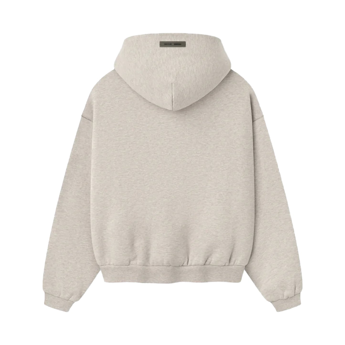 FEAR OF GOD ESSENTIALS KID'S FLEECE HOODIE HEATHER STONE