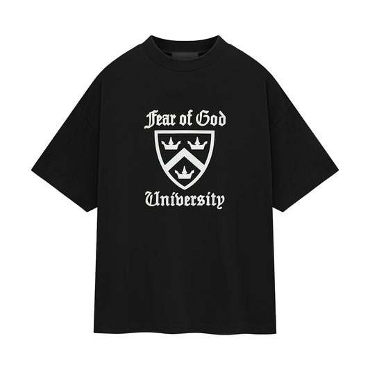 FEAR OF GOD ESSENTIALS HEAVY CREWNECK TEE (BLACK)
