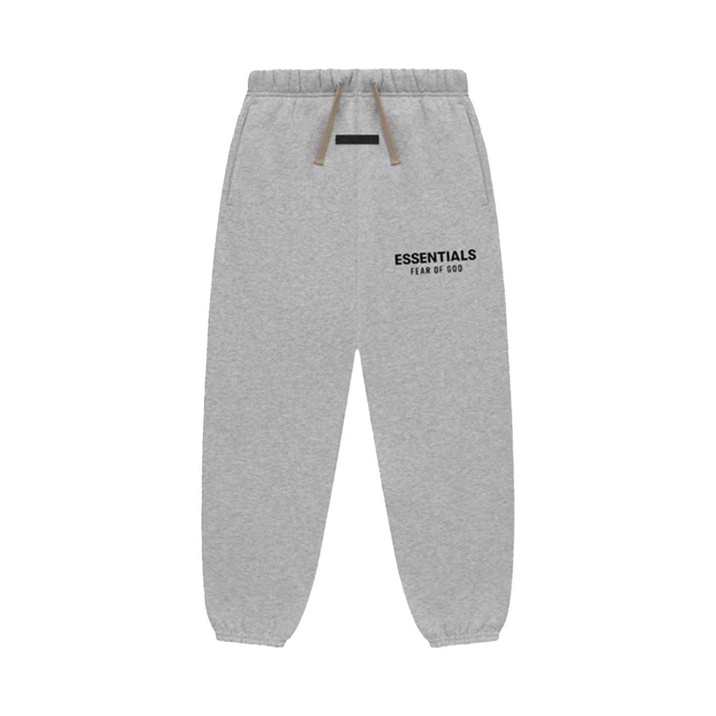 FEAR OF GOD ESSENTIALS KID'S FLEECE ESSENTIAL SWEATPANT (LIGHT HEATHER GRAY)