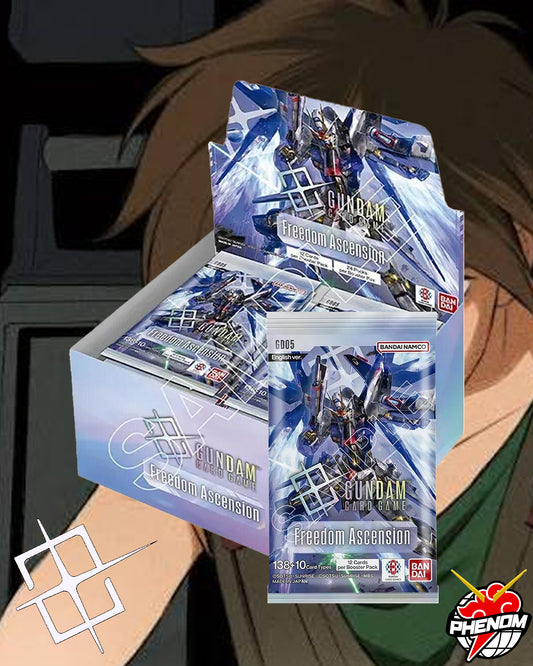 GUNDAM CARD GAME: FREEDOM ASCENSION BOOSTER BOX - FREEDOM ASCENSION (GD05)