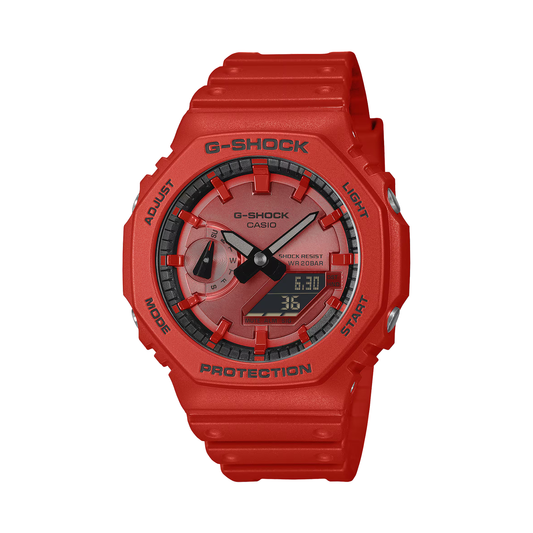 G-SHOCK ANALOG DIGITAL RED/BLACK GA2100RRB-4A