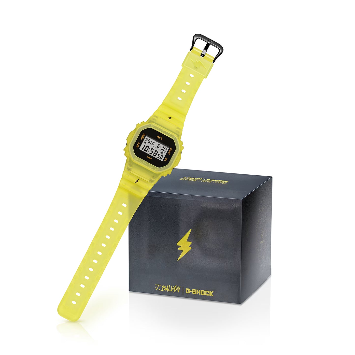 G-SHOCK x J BALVIN INTERCHANGEABLE WATCH DWE5600JB-1A9