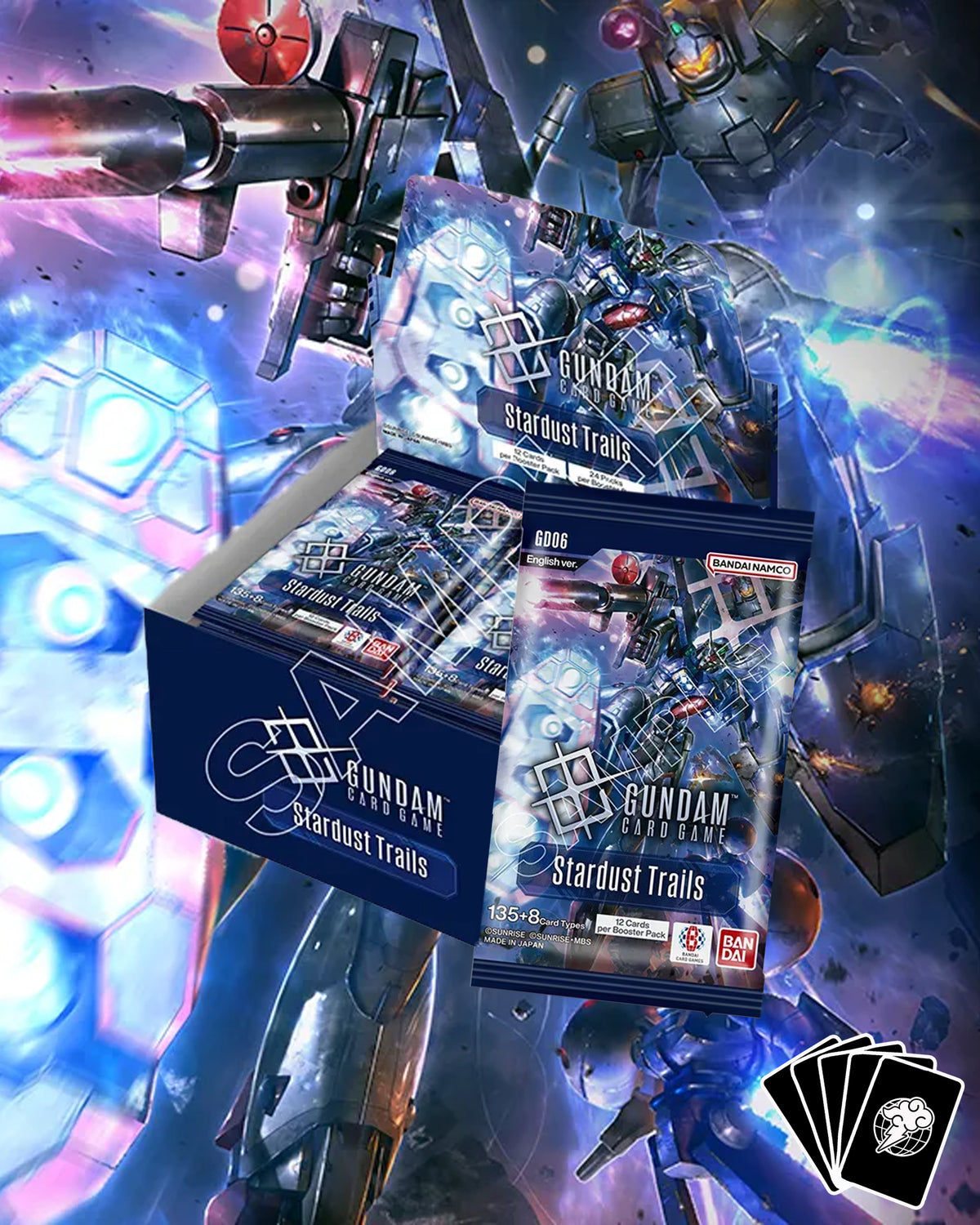 GUNDAM CARD GAME: STARDUST TRAILS BOOSTER BOX - STARDUST TRAILS (GD06)