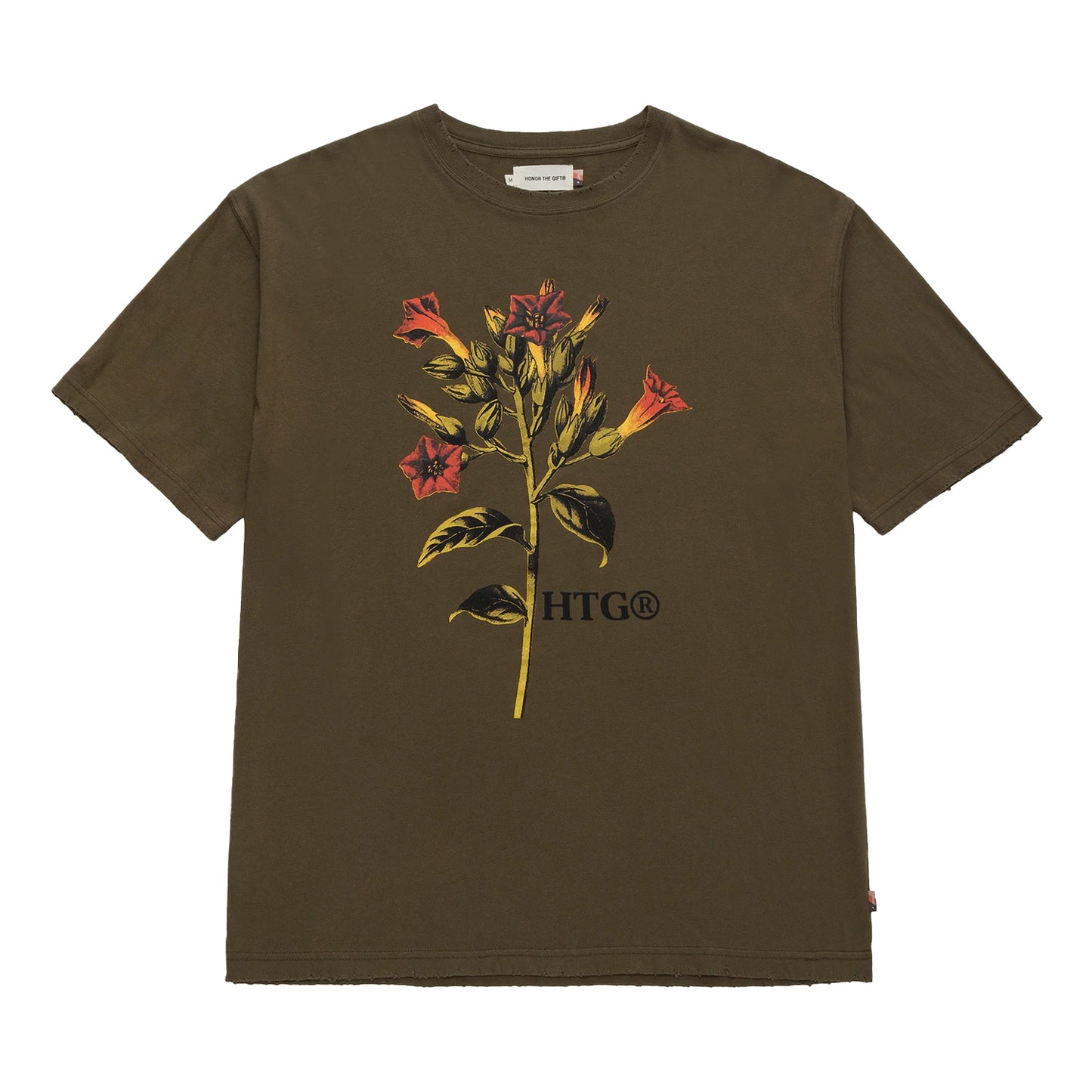 HONOR THE GIFT TOBACCO FLOWER SS TEE