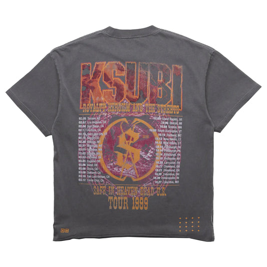 KSUBI KICKSTART EKCESS SS TEE CHARCOAL