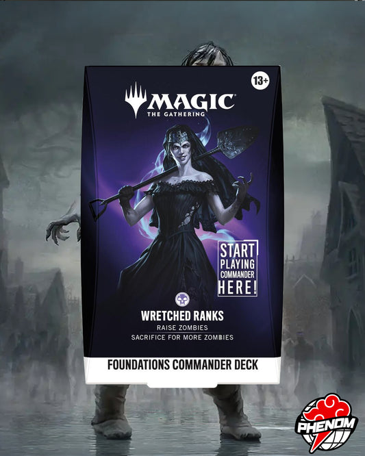 MAGIC THE GATHERING: FOUNDATIONS COMMANDER DECKS - WRETCHED RANKS