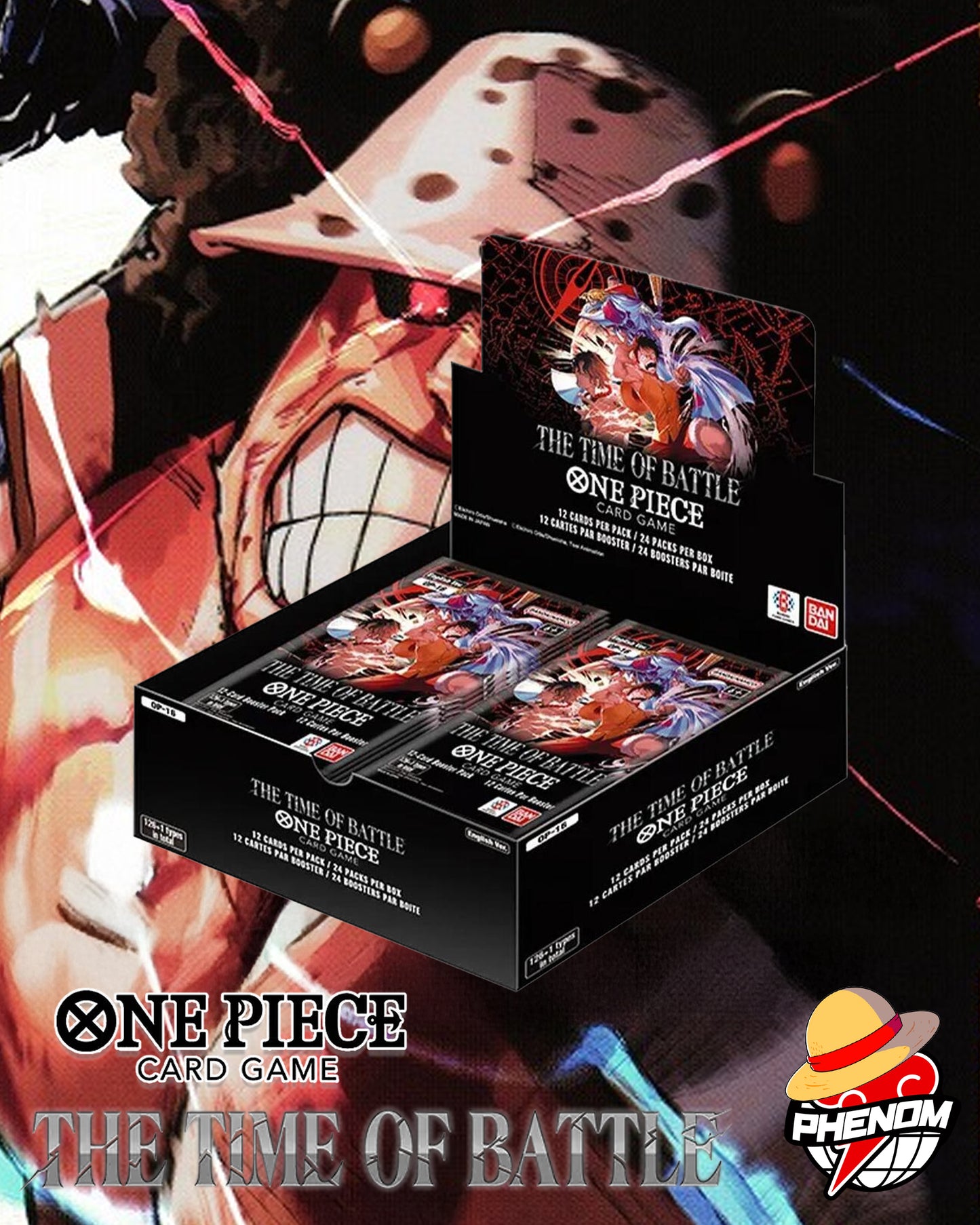 ONE PIECE TCG: TIME OF BATTLE BOOSTER BOX (OP-16)