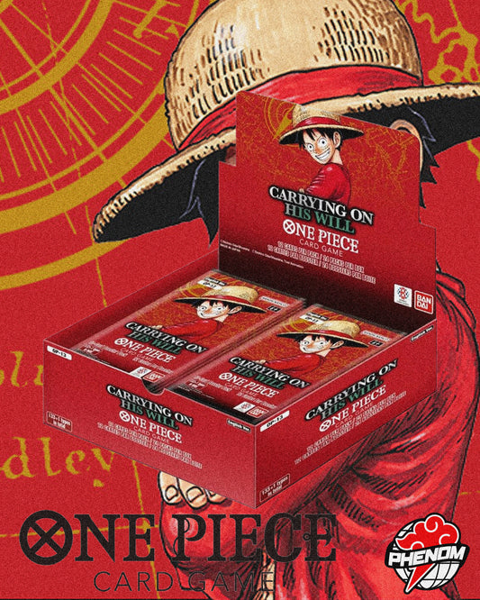 ONE PIECE TCG: CARRYING ON HIS WILL BOOSTER BOX (OP-13)