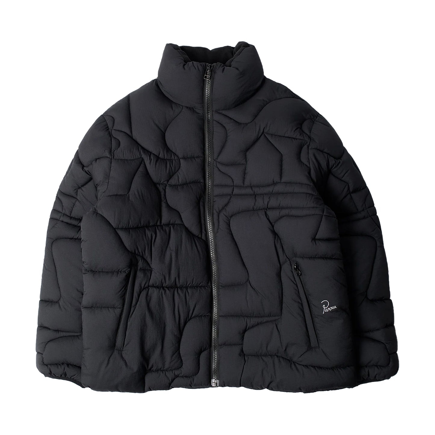 PARRA BORING VILLAGE PUFFER JACKET BLACK