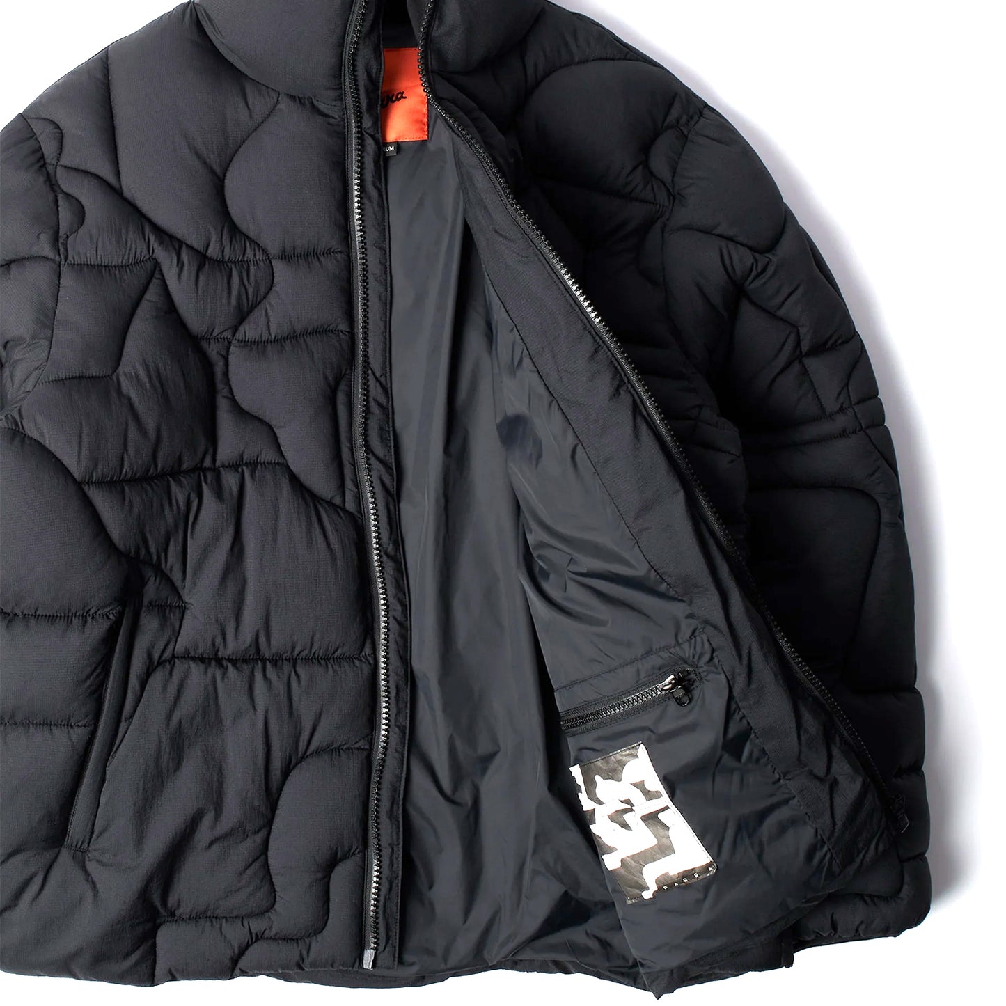 PARRA BORING VILLAGE PUFFER JACKET BLACK