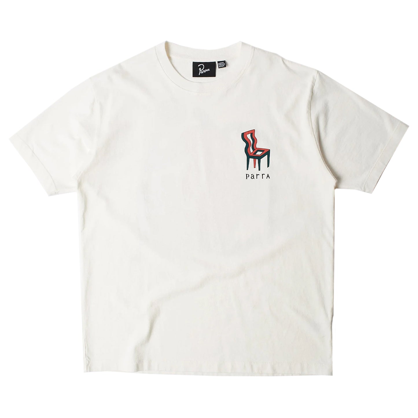 PARRA FACE BALL T-SHIRT OFF WHITE