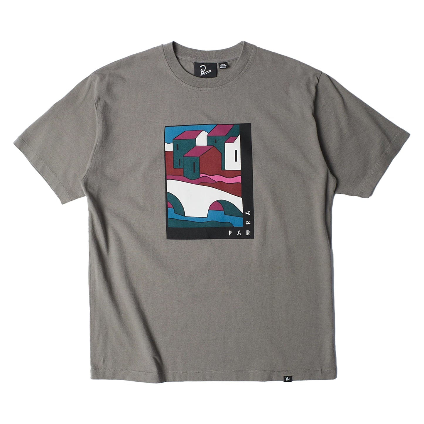 PARRA LEAVING YOU T-SHIRT ANTHRACITE
