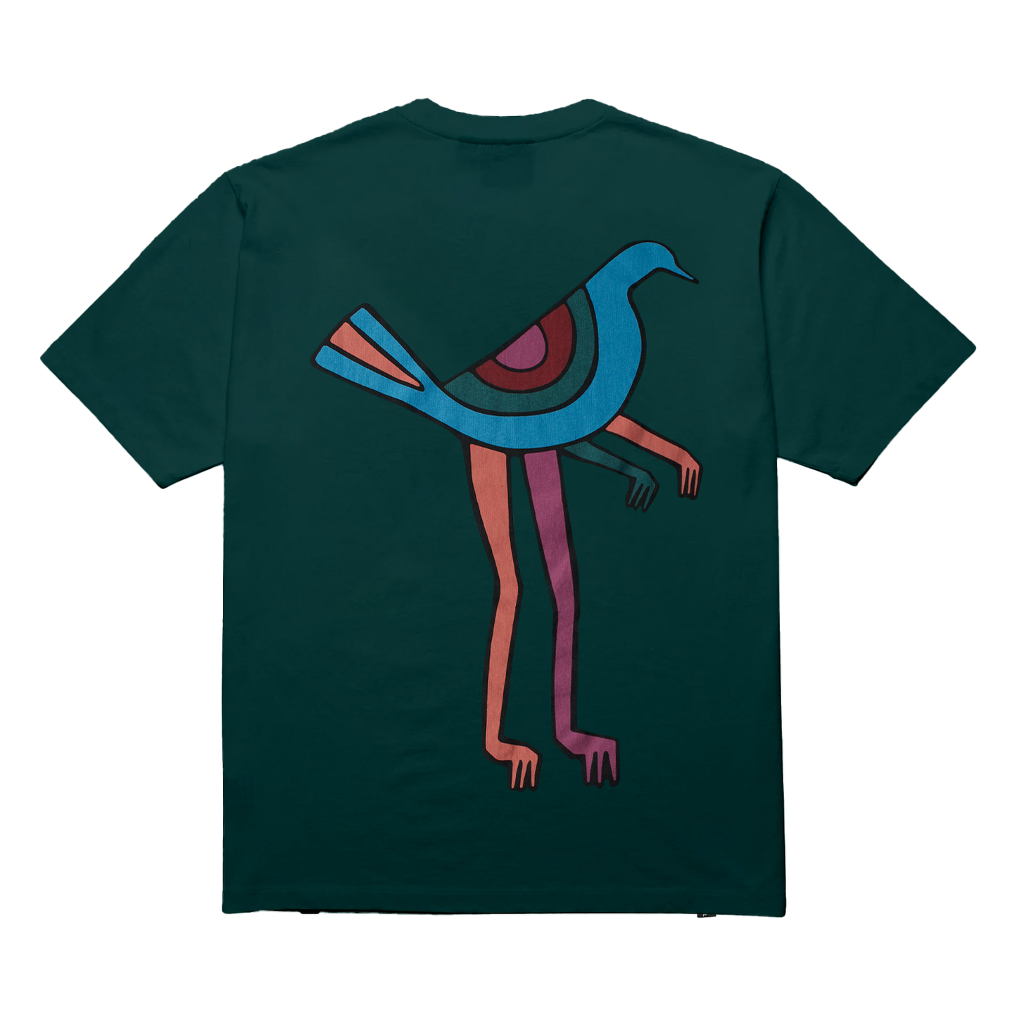 PARRA PIGEON LEGS T-SHIRT CASTLETON GREEN