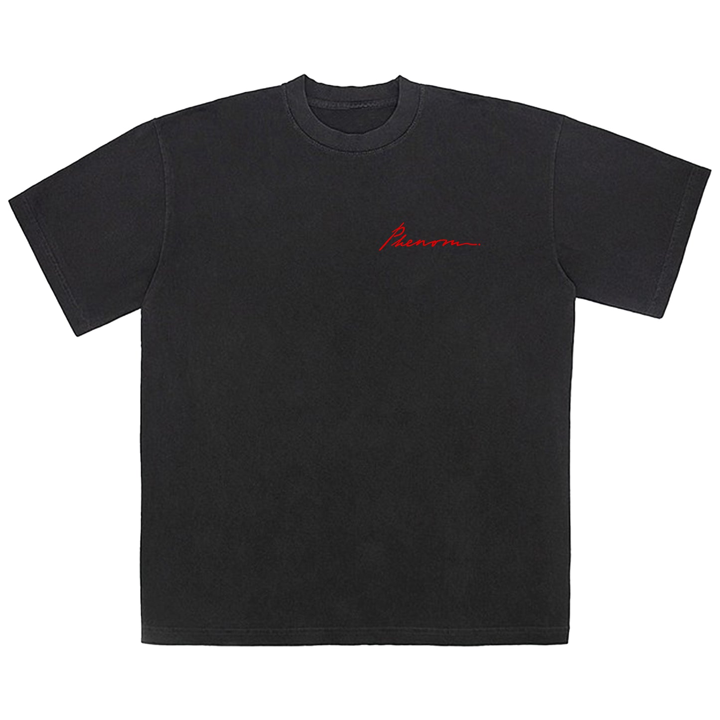 PHENOM SCRIPT TEE BLACK