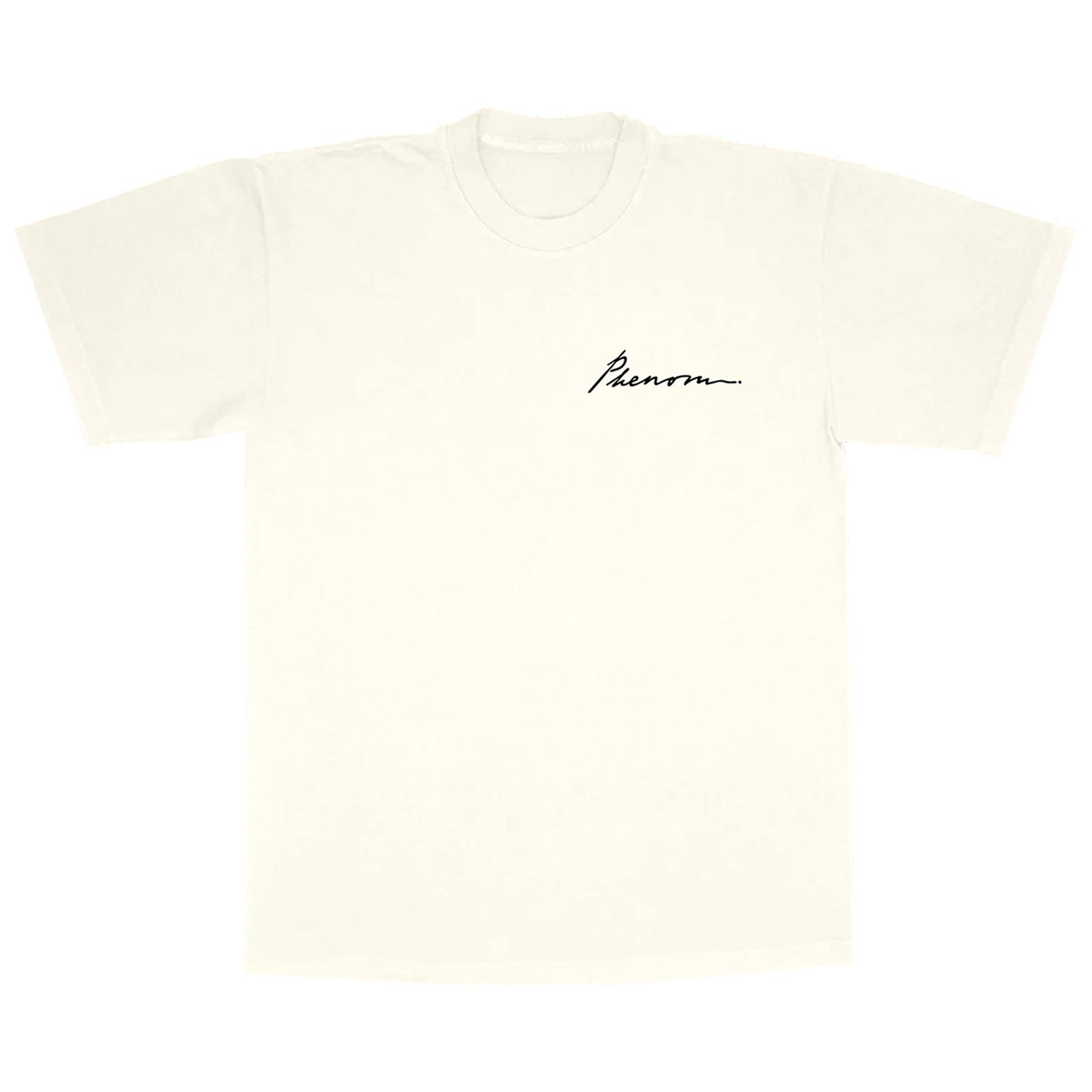 PHENOM SCRIPT TEE WHITE
