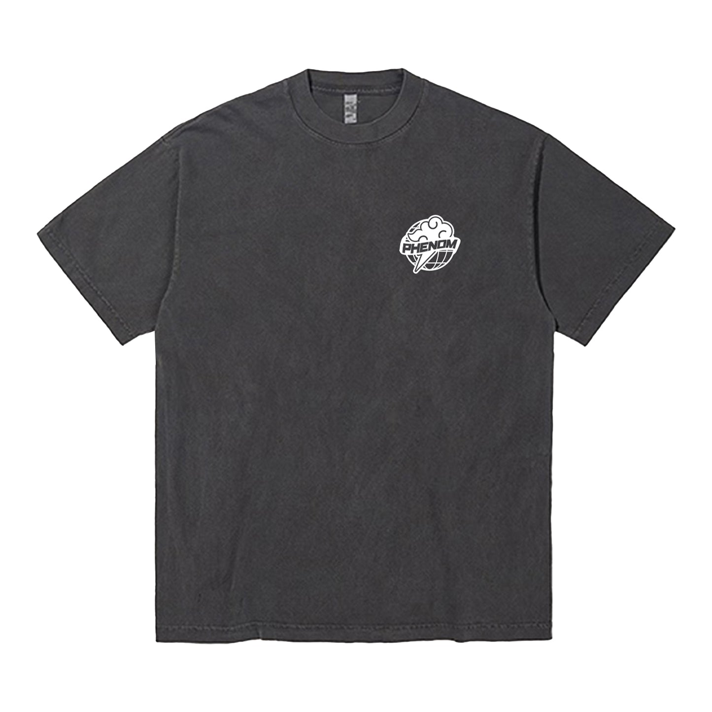 PHENOM GLOBE TEE CHARCOAL