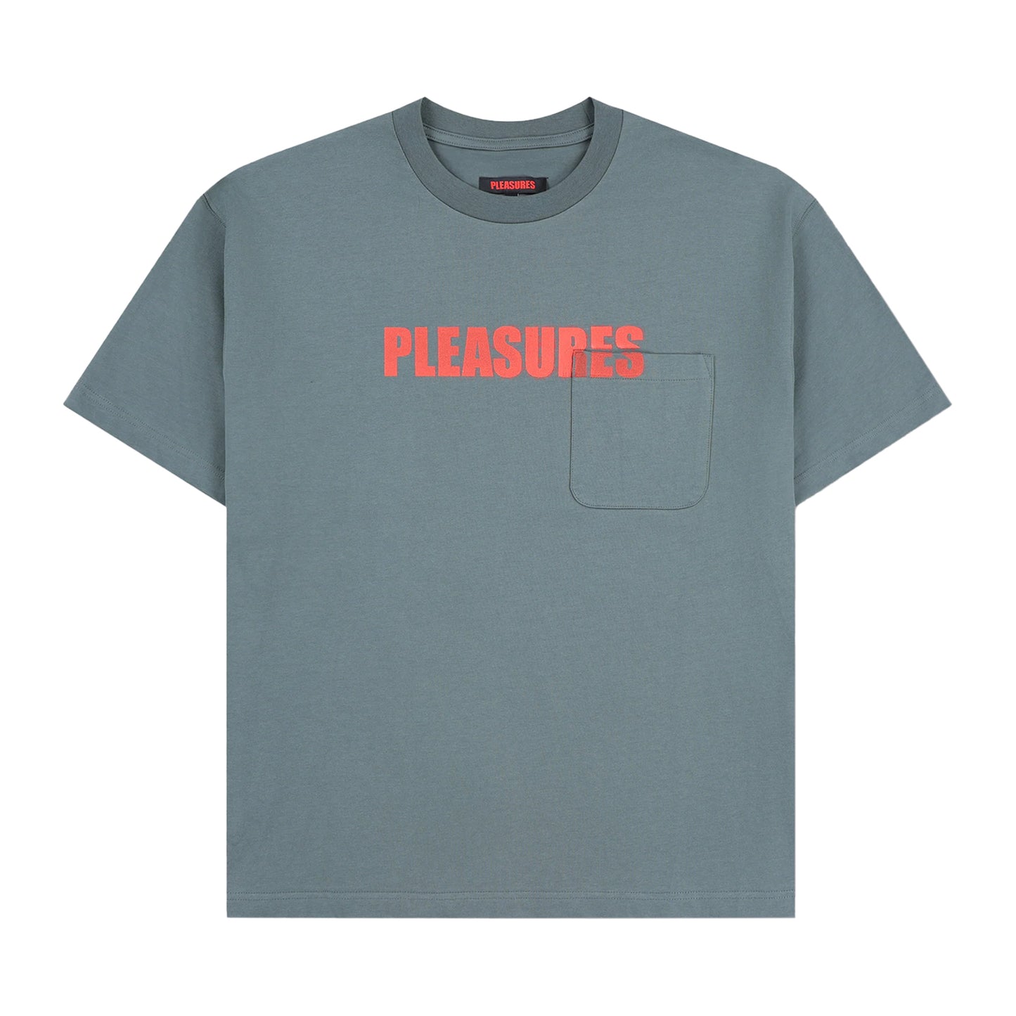 PLEASURES IMPACT POCKET HEAVYWEIGHT SHIRT OLIVE