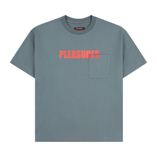 PLEASURES IMPACT POCKET HEAVYWEIGHT SHIRT OLIVE