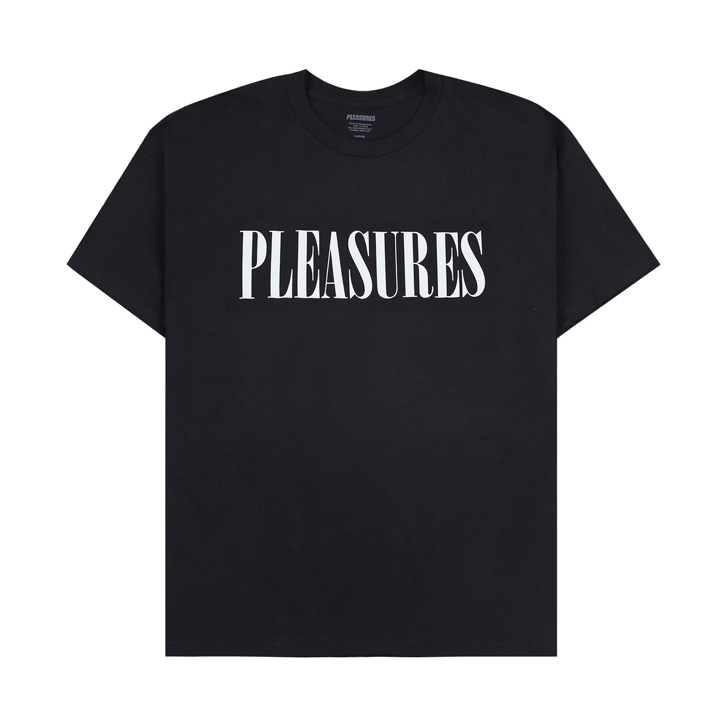 PLEASURES ONYX 24 T-SHIRT BLACK