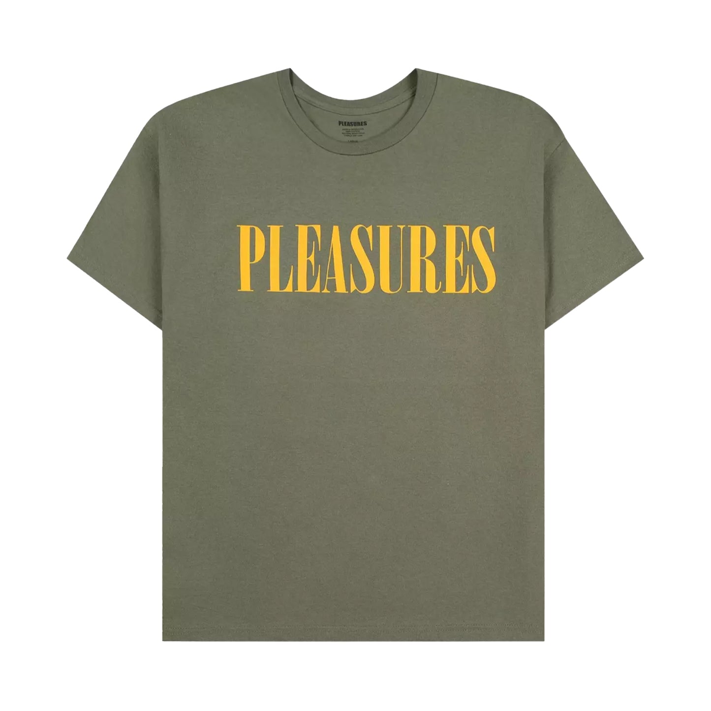 PLEASURES ONYX 24 T-SHIRT OLIVE