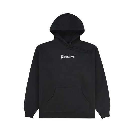 PLEASURES BURN AGAIN HOODIE BLACK