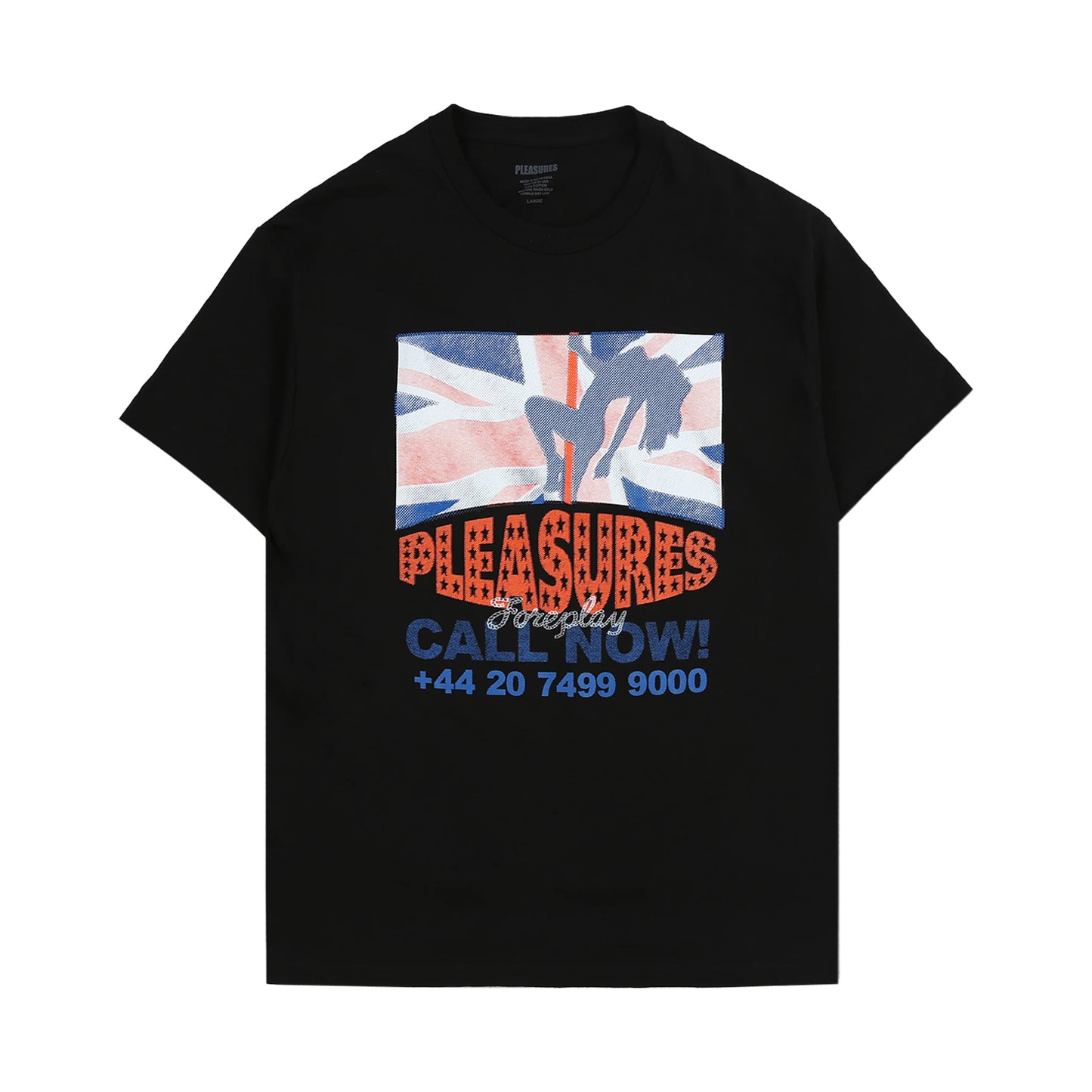 PLEASURES CALL NOW T-SHIRT