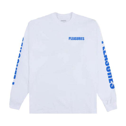 PLEASURES IMPACT STAFF LONG SLEEVE WHITE