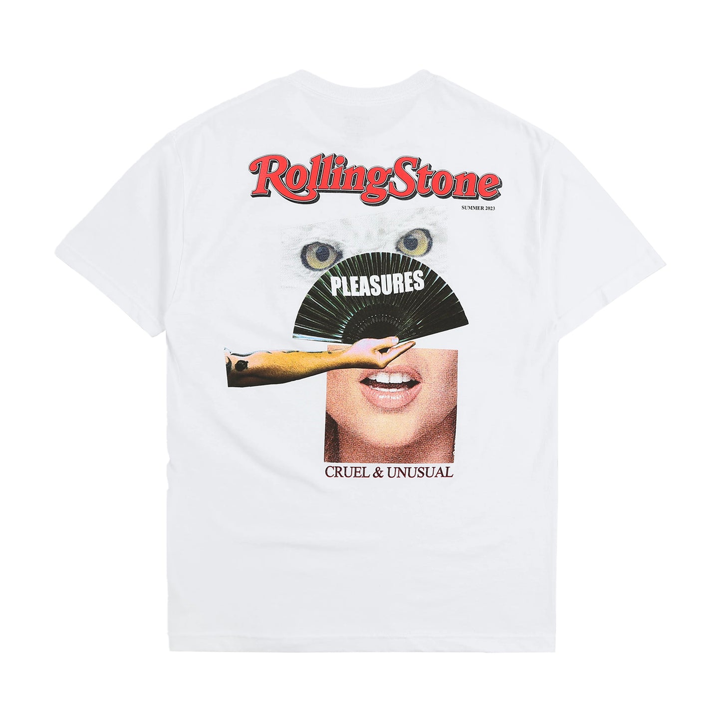 PLEASURES ROLLING STONE T-SHIRT