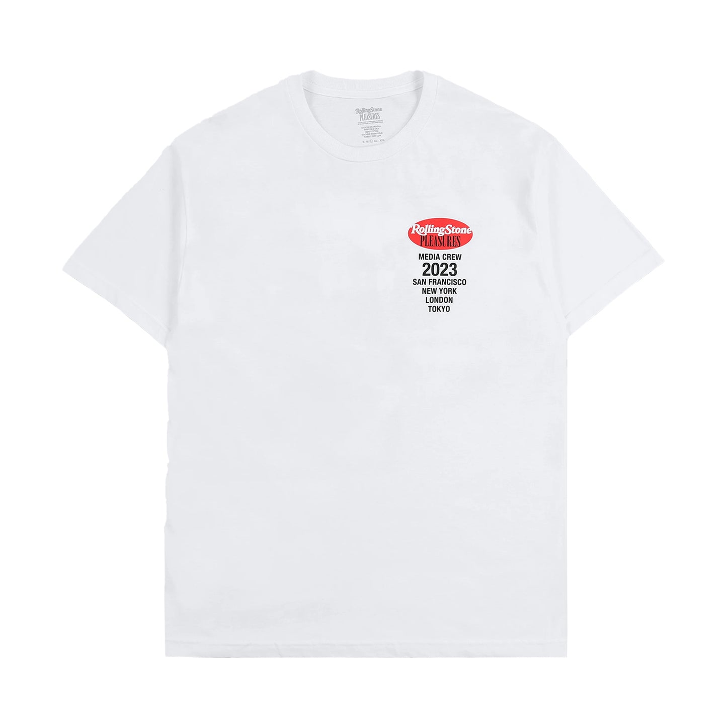 PLEASURES ROLLING STONE T-SHIRT