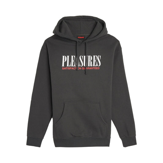 PLEASURES SATISFACTION HOODIE ASPHALT